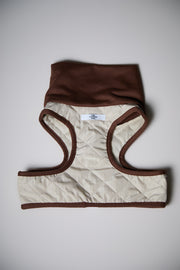 Standard Beige Quilted Turtleneck Harness GADE