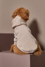 Sand Textured Hooded Vest BIRCH