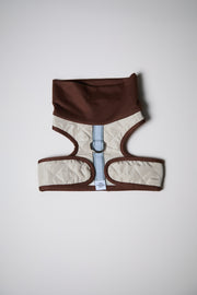Standard Beige Quilted Turtleneck Harness GADE