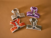 Italian Greyhound / Whippet Orange Neoprene Harness with Reflective Stripe CLAREMONT