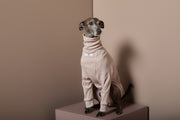 Italian Greyhound / Whippet Sand Turtleneck Sweater COVE