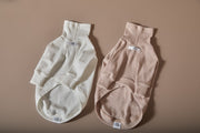 Italian Greyhound / Whippet Cream Turtleneck Sweater COVE