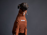 Italian Greyhound / Whippet Terracotta Turtleneck Vest MELROSE