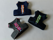 Military Green Neoprene Harness with Reflective Neon Stripe CHROMA
