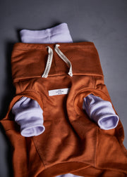 Italian Greyhound / Whippet Terracotta Turtleneck Vest MELROSE