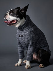 Blue Turtleneck Sweater PALMDALE