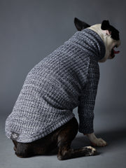 Blue Turtleneck Sweater PALMDALE